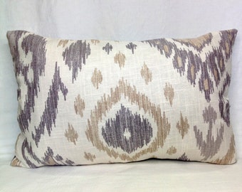 PHD Reversible Pillow, Lumbar, Art Deco Design, Pillow Covering