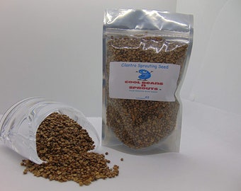 Cilantro seed for Microgreen seed sprouting and Home Gardening. COOL BEANs n sPROuTs" Brand, All seeds are from The u.s