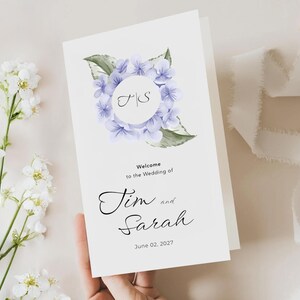 Catholic Wedding Program Template, Church Wedding, Program Template, Wedding Mass Program Booklet, Folded Order Of Service, Wedding Brochure