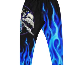 Pants Blue Flame - Etsy