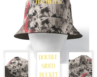 Surprise double sided bucket hats