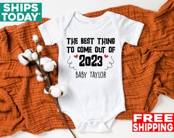 Greatest Thing To Come Out Onesie® Baby Arrival Onesie® Personalized Arrival Onesie® Customized Greatest Baby Onesie® Custom Arrival Onesie®