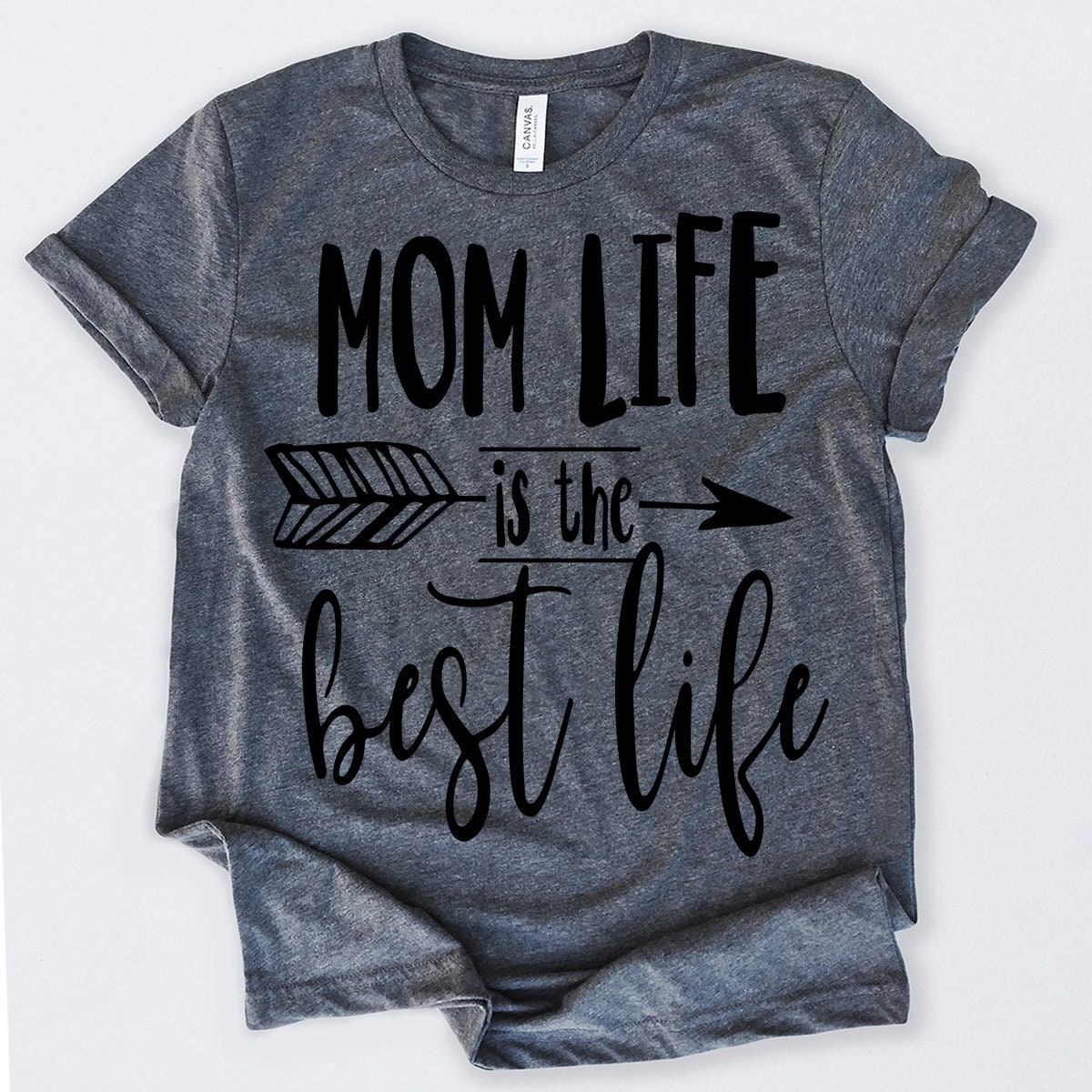 Mom Life Is The Best Life Tshirt Funny Sarcastic Humor Comical | Etsy