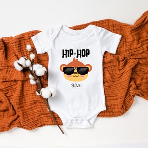 Cute Cool Baby Monkey Onesie® Custom Monkey Onesie® Cute Monkey Onesie® Custom Baby Monkey Onesie® Personalized Monkey Onesie®