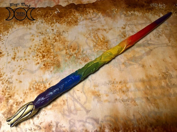 rainbow magic wand