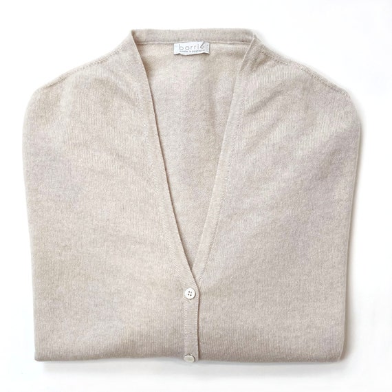 Barrie Cashmere V-Neck Cardigan Sweater