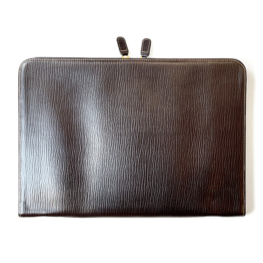 Luxury Goldpfeil Full Size Agenda Brown Handmade in