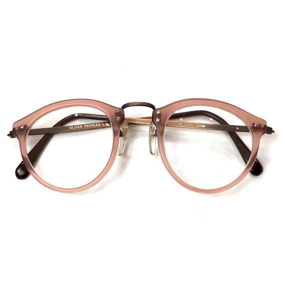 Oliver Peoples - Vintage Pink Eyeglasses - image 2