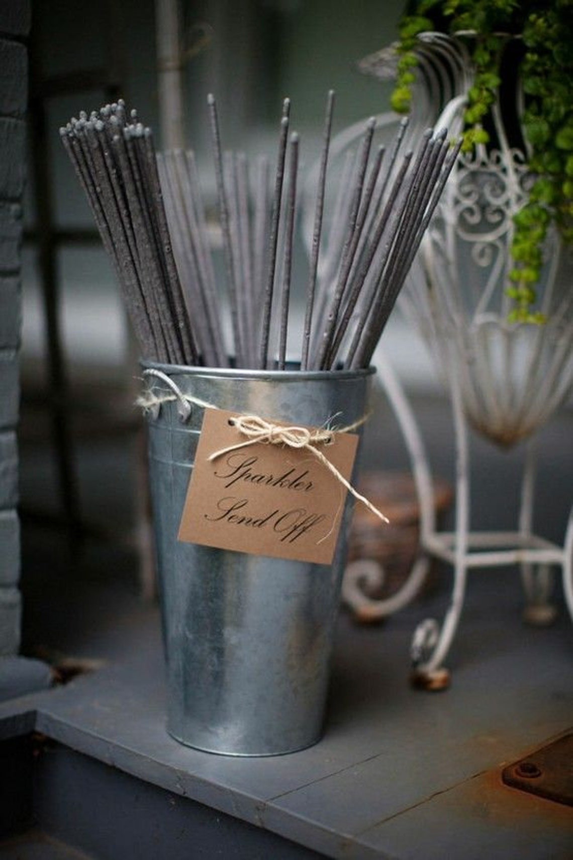 Wedding Sparkler Buckets Etsy