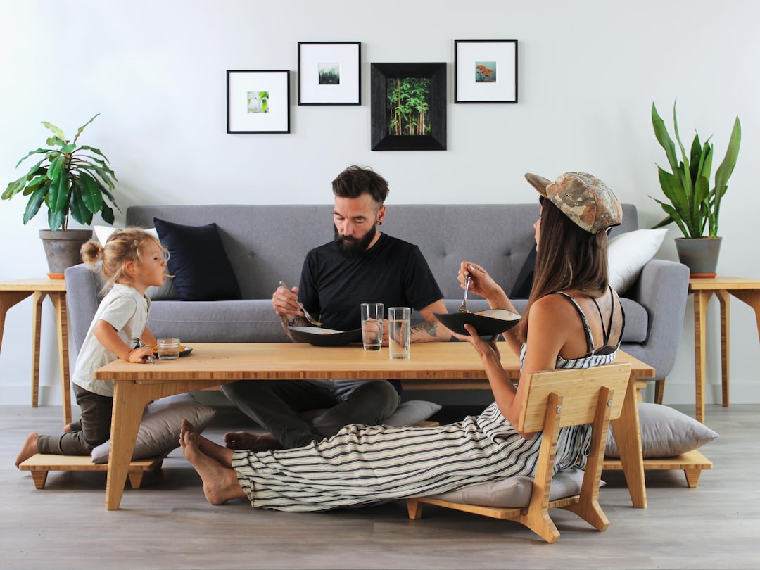 Low sitting dining table deals