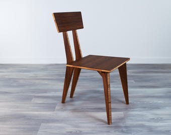 STAN Dining Chair | Chestnut Bamboo | Midcentury Modern