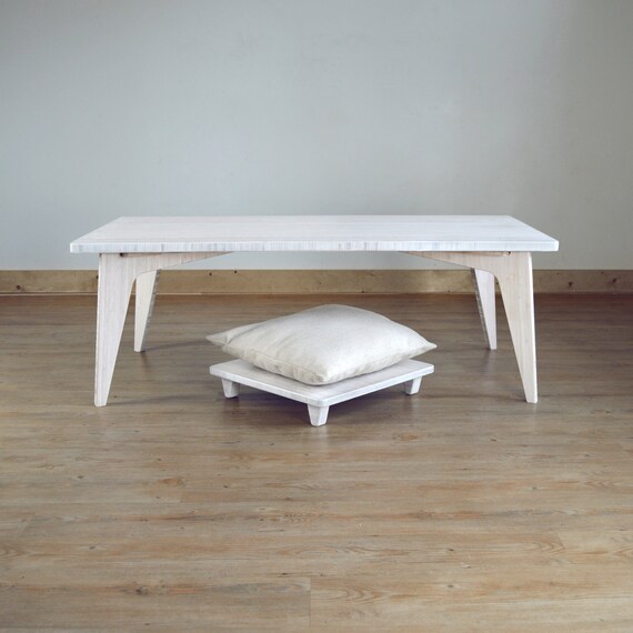 LOW Dining Table Minimalist Dining Table Japanese Dining Etsy Canada