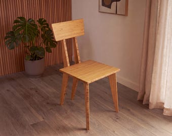 STAN Dining Chair | Natural Bamboo | Midcentury Modern