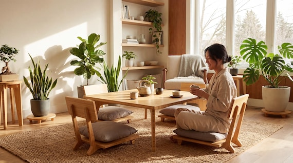 テーブル・チェア・ハンモック COMFORT MASTER BAMBOO LOUNGE TABLE