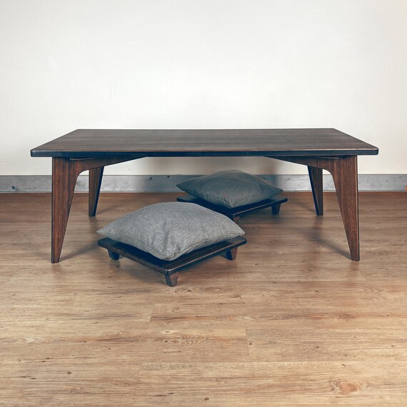 Japanese low table and chairs outlet