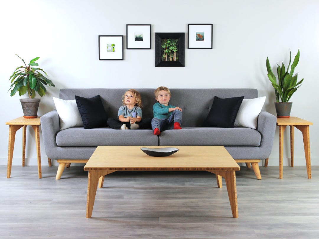 Square LOW Dining Table or Standard Coffee Table | Family Table