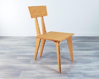 STAN Dining Chair | Natural Bamboo | Midcentury Modern