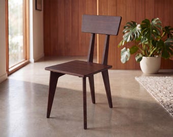 STAN Dining Chair | Walnut Bamboo | Midcentury Modern