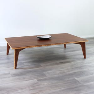 Sustainable Japanese Furniture | Chabudai Table | Low Dining Table  |  Floor Table | Low Coffee Table |  Chestnut Bamboo
