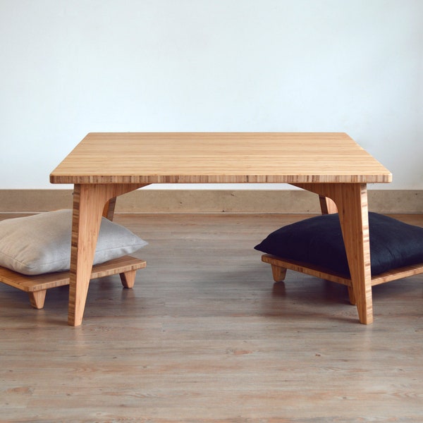 Japanese Chabudai Coffee Table Etsy