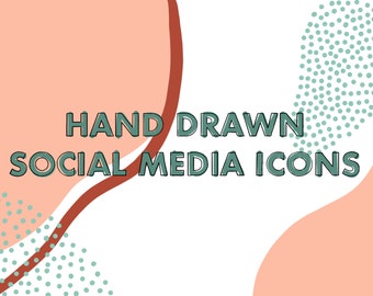 Hand Drawn Social Media Icons