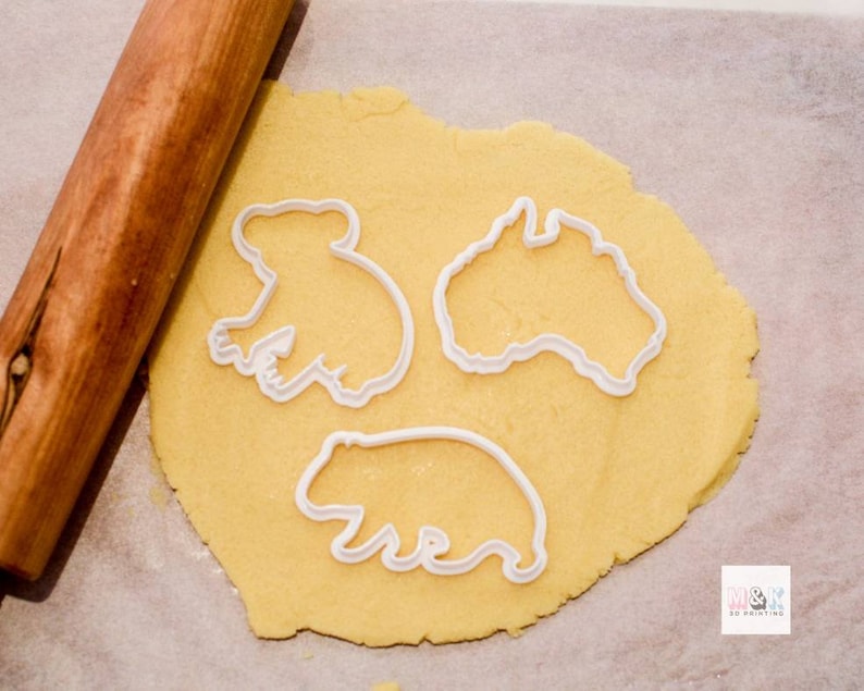 Australia Cookie Cutter Australia Day Baking Etsy Australia