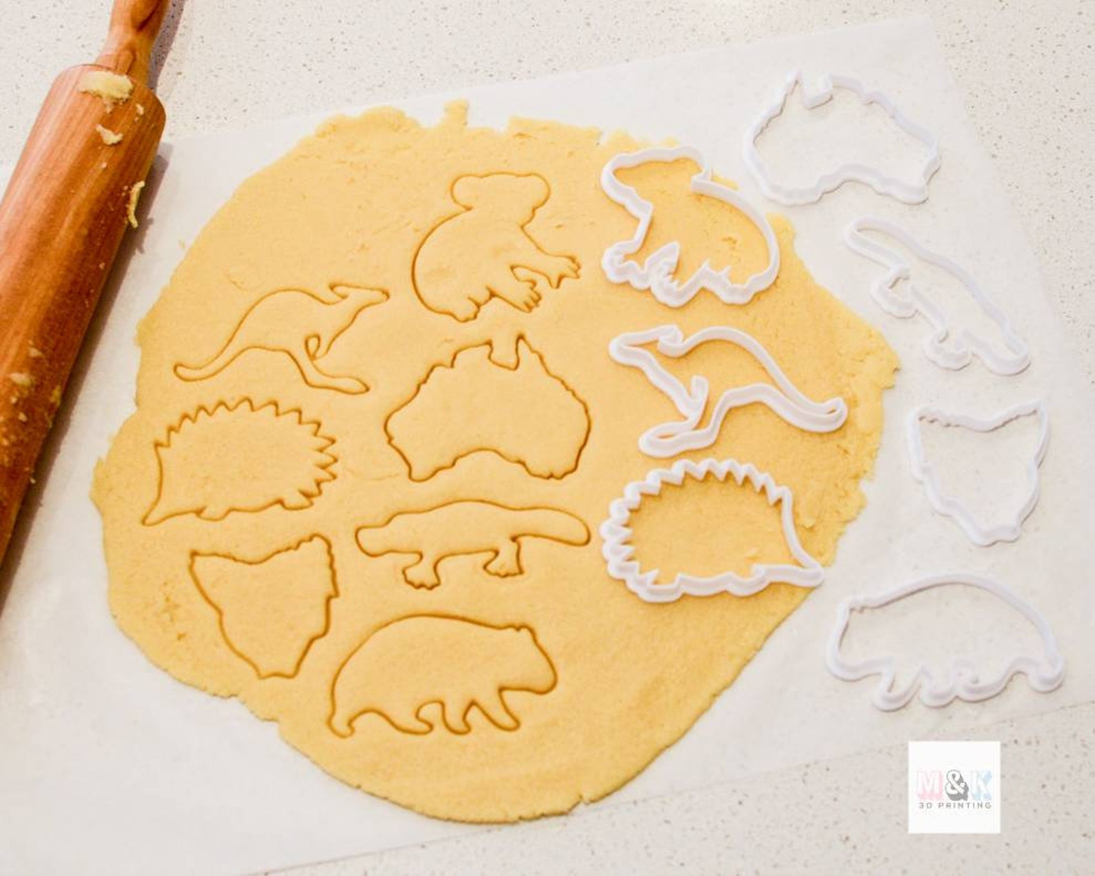 Australian Animals Cookie Cutter Set 7 Styles Australia Etsy Australia