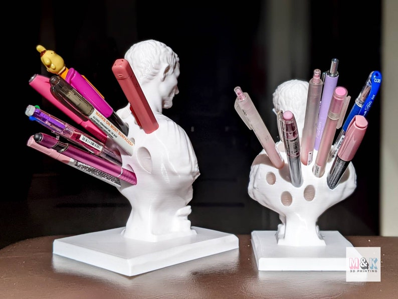 16cm/20cm Julius Caesar Pen Holder Pencil Holder History Etsy Australia