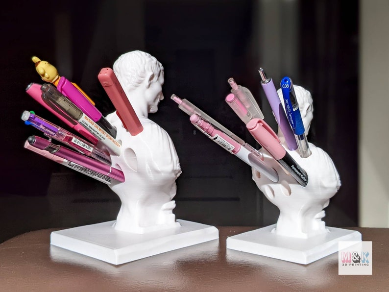 16cm/20cm Julius Caesar Pen Holder Pencil Holder History Etsy Australia