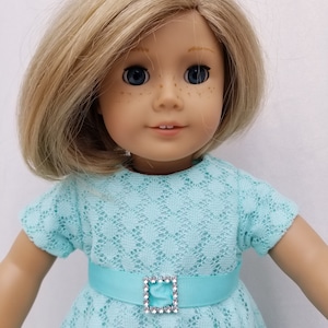 Belted Lace Dress