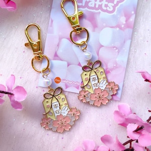 Zawieszka Omamori Bezpieczeństwa: Brelok Kawaii Pastel – Amulet Ochronny
