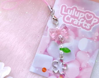 Llavero para bolso con diseño de Sakura Kawaii