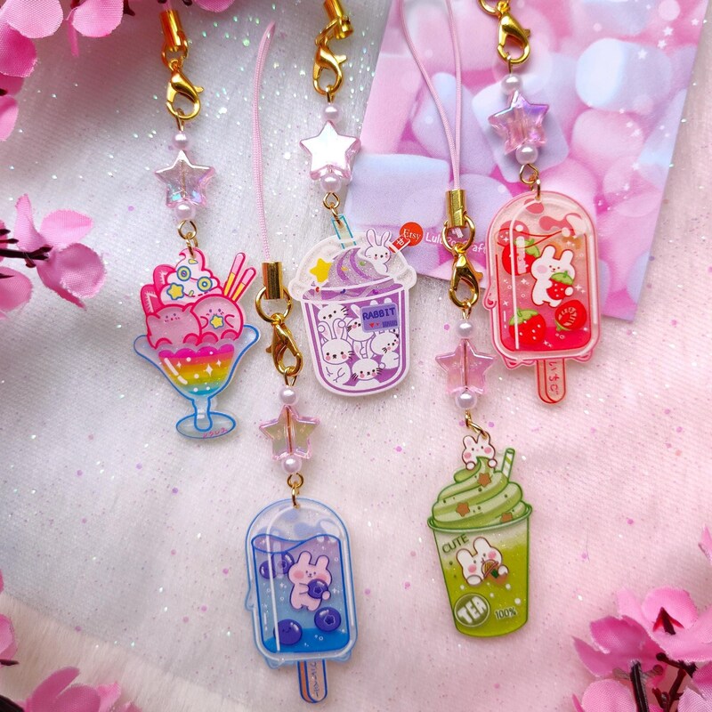 Kawaii Phone Charm Etsy
