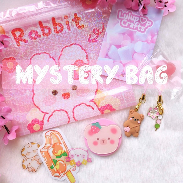 Kawaii Überraschungstasche - Überraschungstasche - Überraschungstasche - Überraschungstasche - Kawaii Pastell Handyanhänger - Handyanhänger - Geschenk - Bündel Tasche