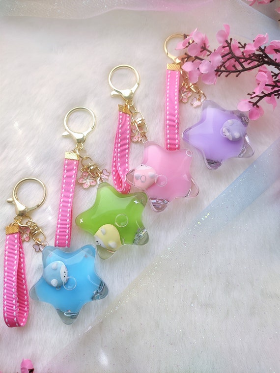 Kawaii Phone Charm Cute Pastel Sweets Keychain Phone Charm Keychain Keyring  Gift Anime Keychain Phonecharms 