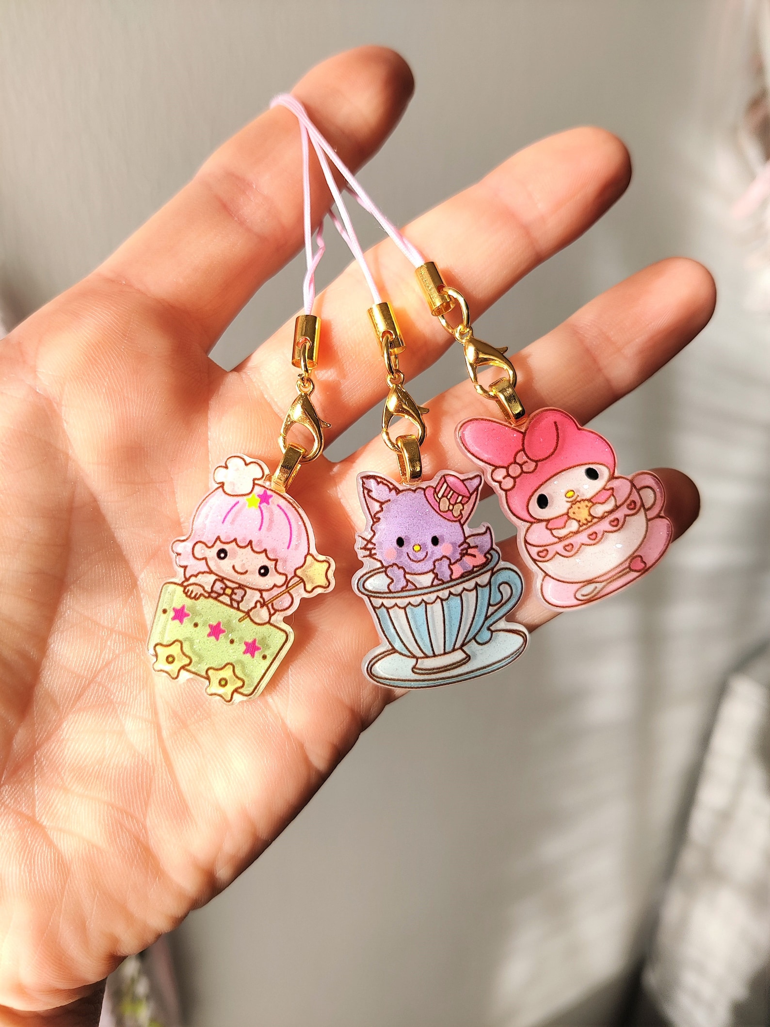 Kawaii Phone Charm Cute Pastel Planner Charm Tiny Charm Etsy