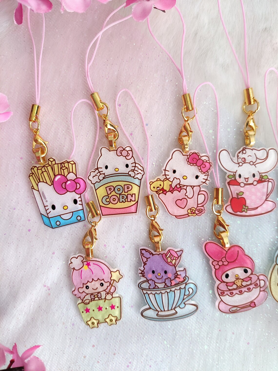Kawaii Phone Charm Cute Pastel Planner Charm Tiny Charm Etsy