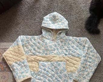 【SATIIIZ】Yamaha Vintage Quilted Hood Jumper BB_a6044053-aa5b-4c8c-b5fb-