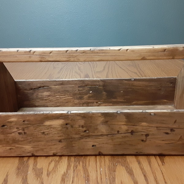 14" Distressed Tool Box