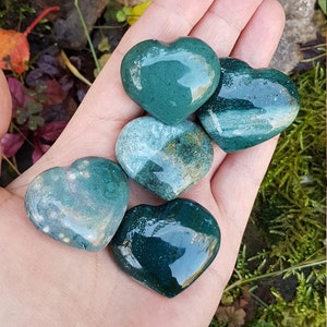 Ocean Jasper Hearts Gem Hearts