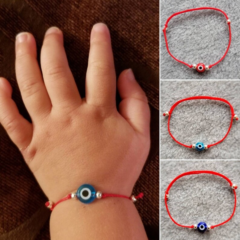 1 Infant Evil Eye Bracelet Baby Toddler Mal de Ojo Bebe Niño Etsy