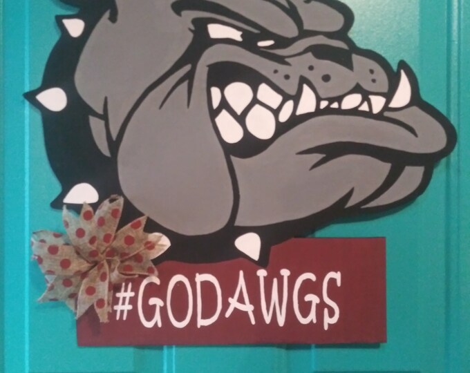 Bulldog Door Hanger