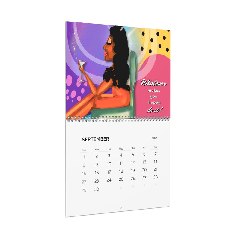 My Season is NOW 2024 African American Art Wall Calendar Etsy