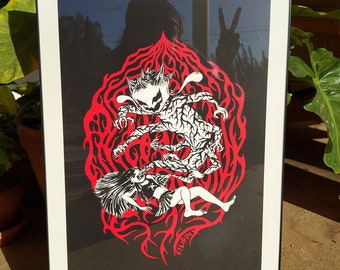 Fear Manifested - Screenprint Art Print