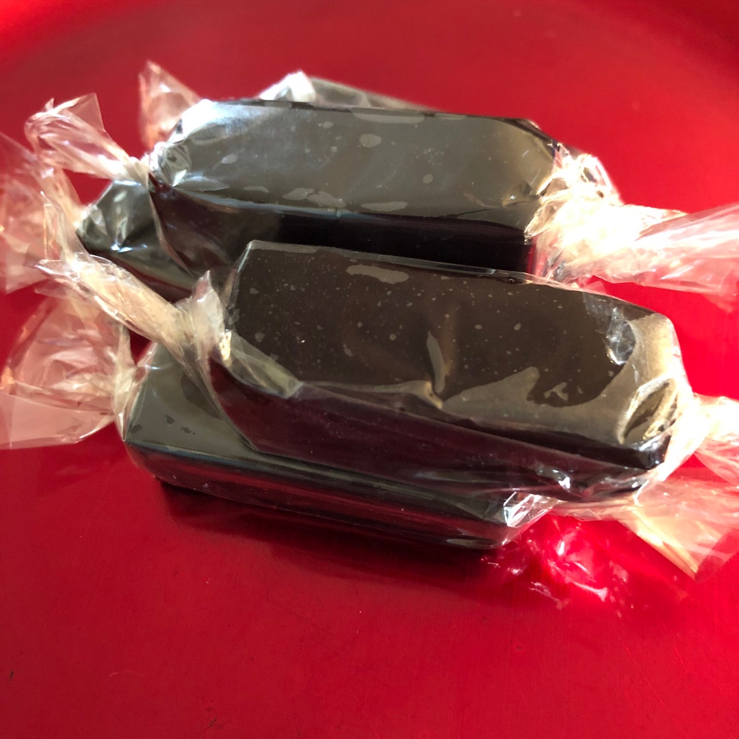 Licorice Caramels Black Licorice Creamy Buttery Caramels Best Etsy