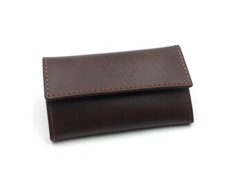 franartPiel - Case, organizer for six keys with genuine leather reinforcement, handmade in Ubrique Leather - High Quality Leather