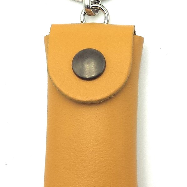 franartPiel – Schlüsselanhänger-USB-Flash-Laufwerk-Hülle, handgefertigt aus Ubrique-Leder – hohe Qualität