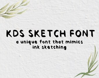 KDS Sketch Font