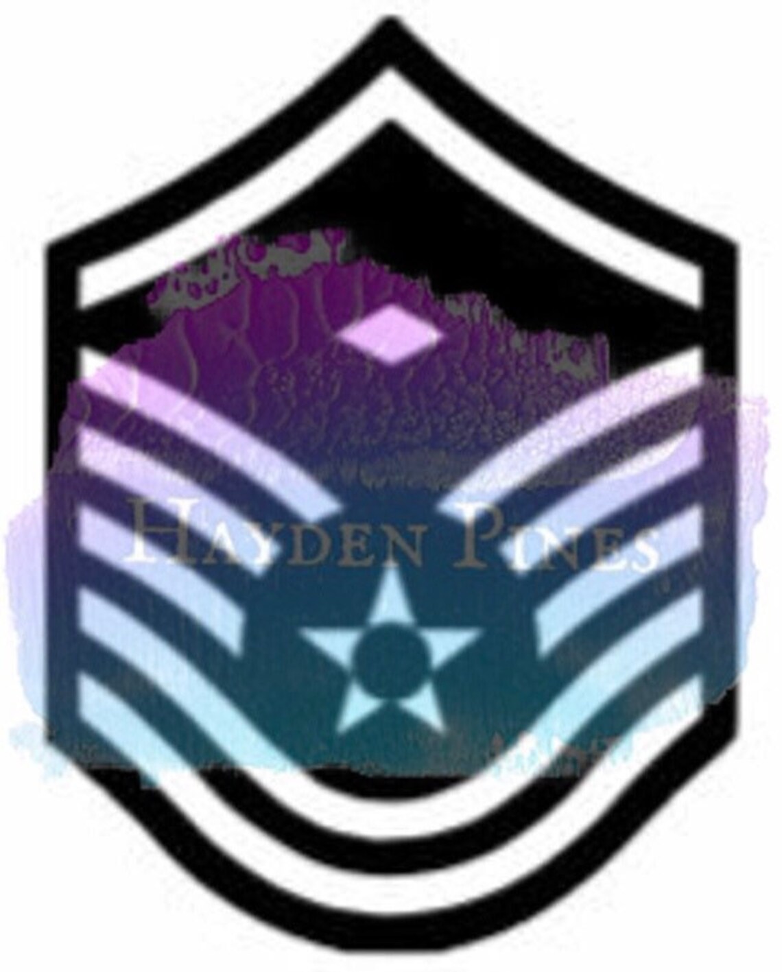 First Sergeant Rank Insignia Vinyl Decal/Sticker multiple Etsy