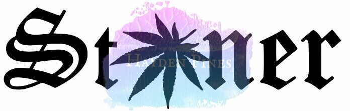 Pot Leaf Stencil